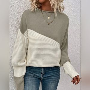 Sale! Colorblock PatternSweater. Brand new, never worn